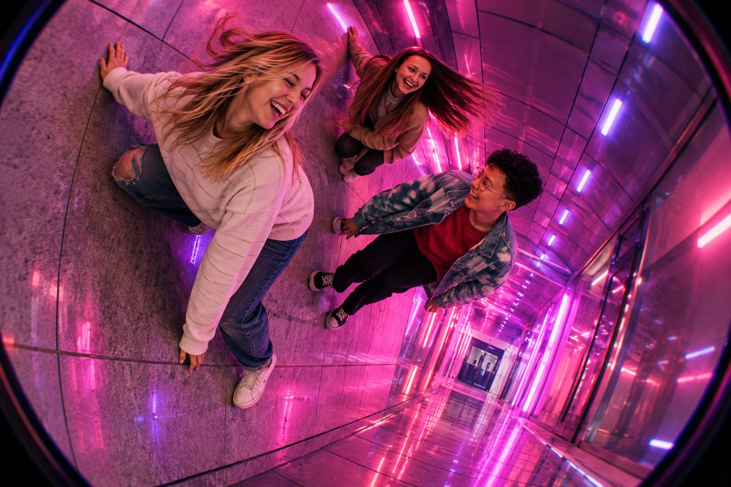 Gravity Shift Hallway style example