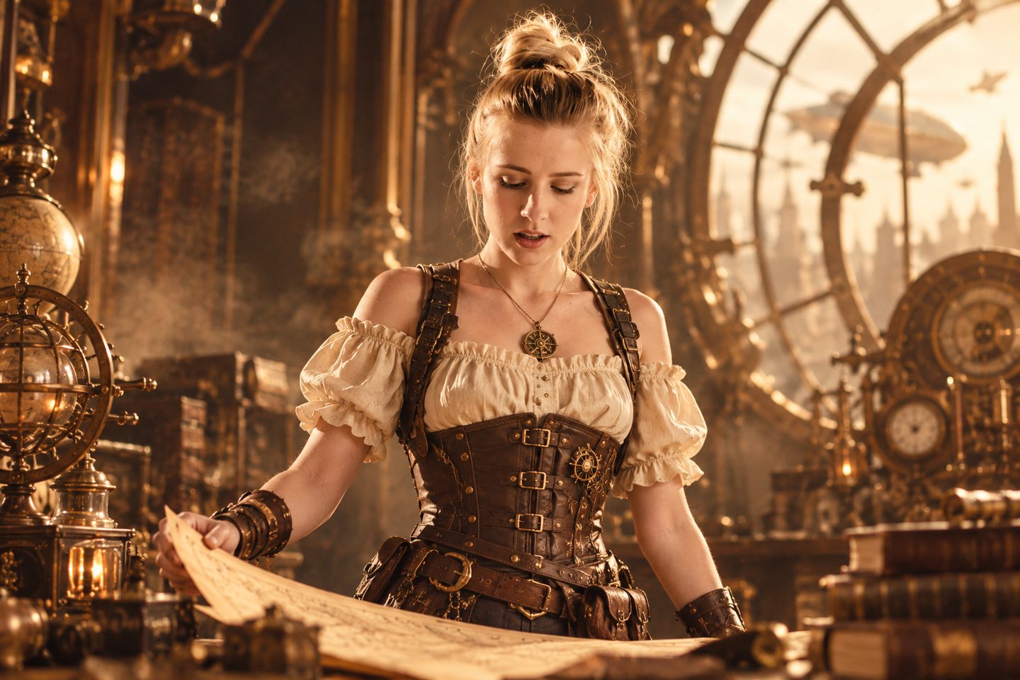 Steampunk Workshop style example